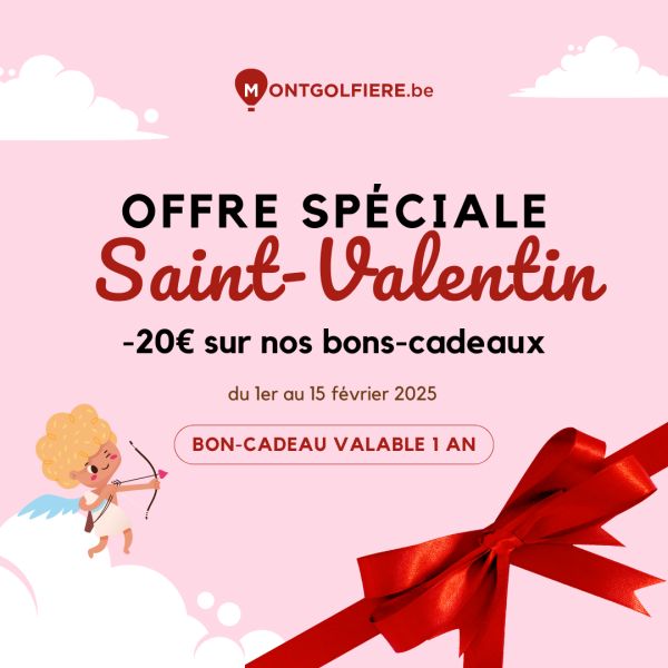 Promo Saint Valentin Montgolfière